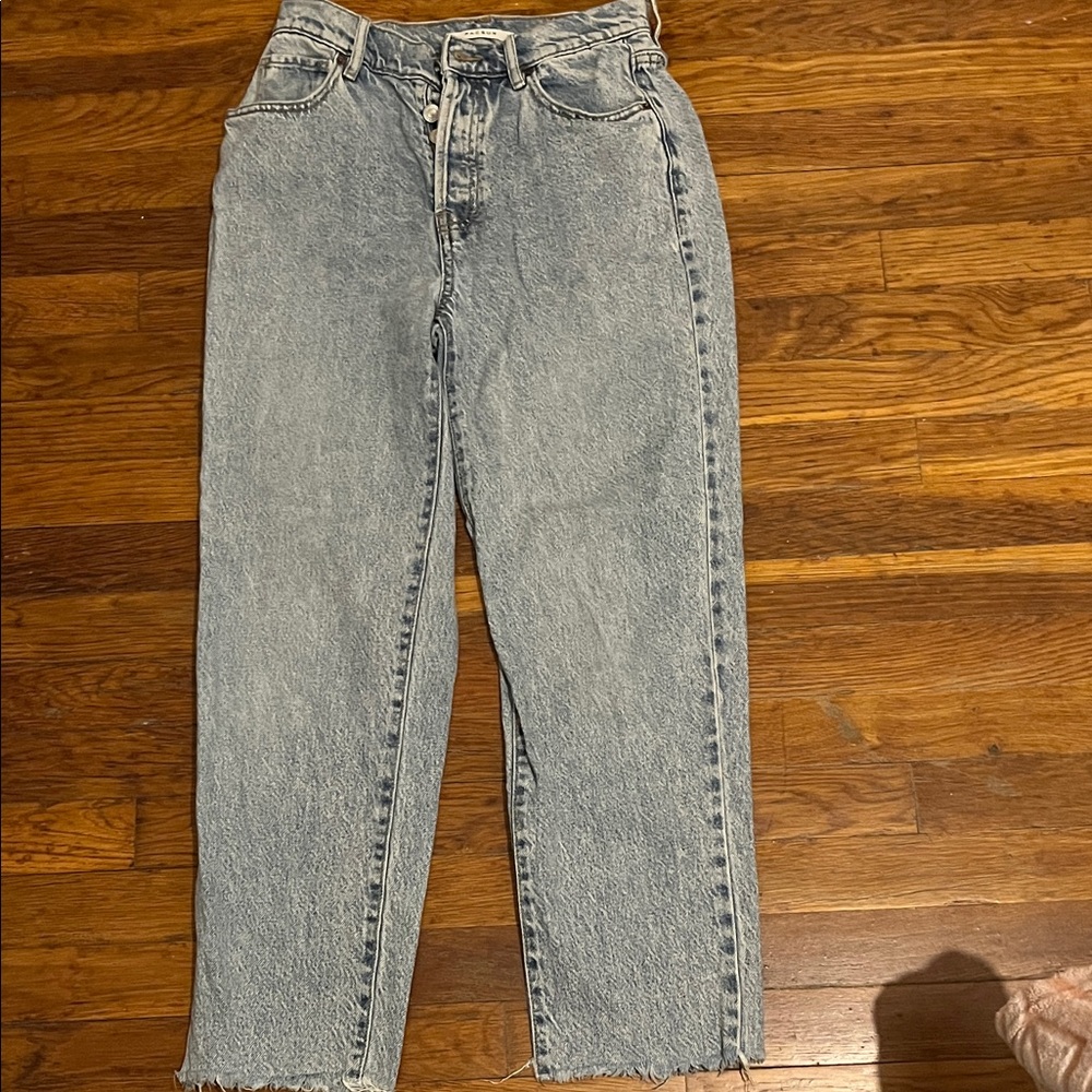 Pacsun high rise straight blue denim Jeans